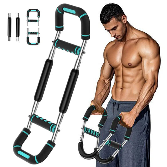 Adjustable Power Twister Bar for Enhanced Chest and Arm Strength Development